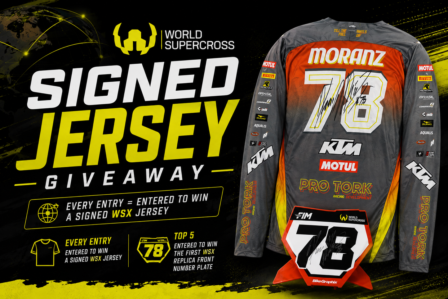 $10 Program Donation - WSX Signed Jersey
