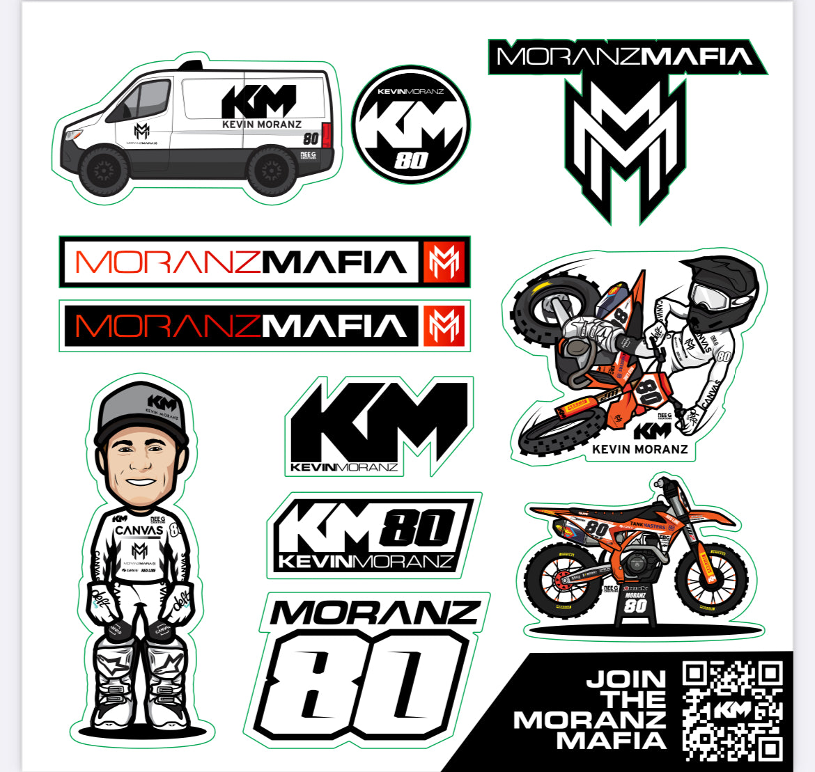 Limited Edition KM Sticker Pack